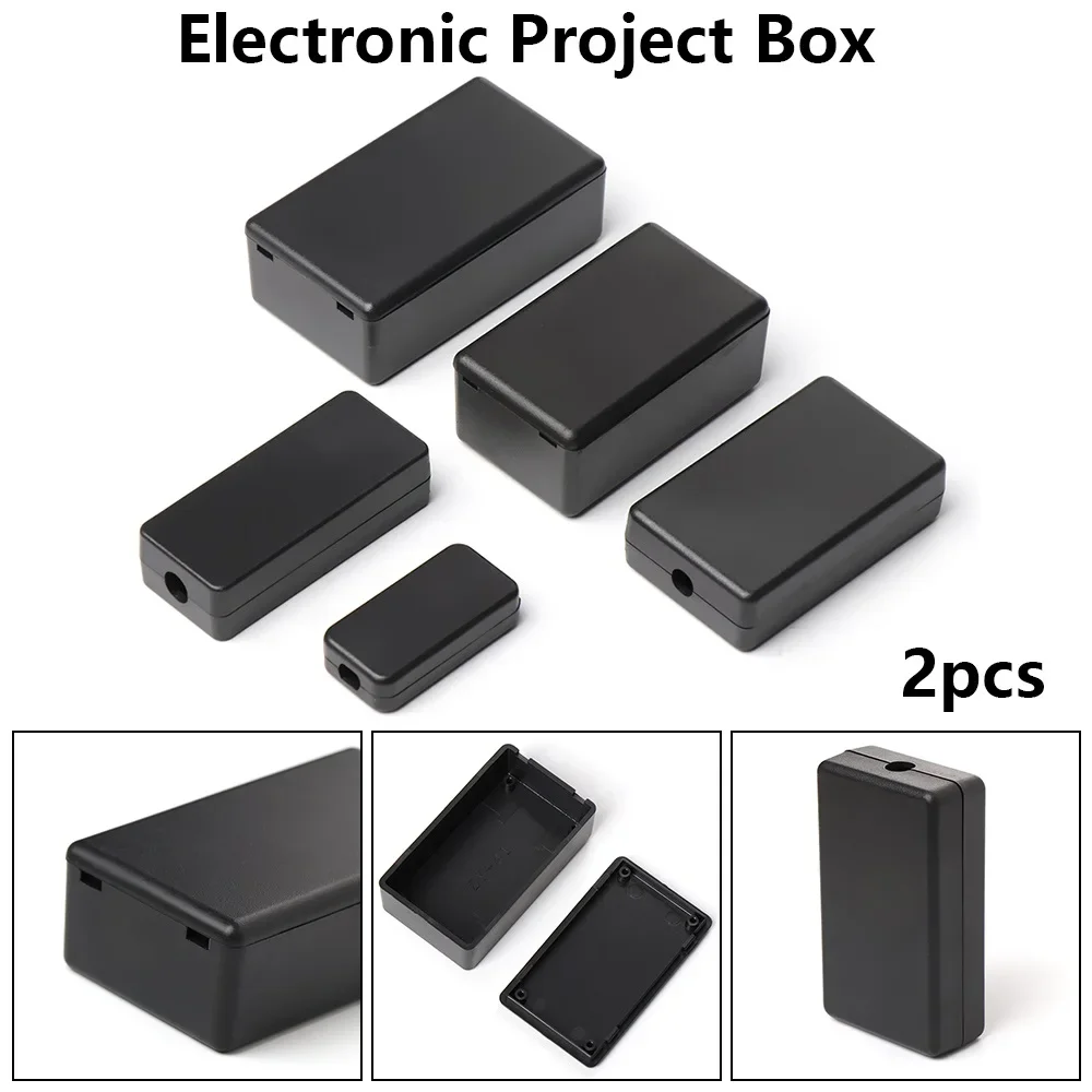 Electronic Enclosure Case 2/6/10Pcs Waterproof Housing Instrument Case ABS Plastic Project Box Storage Case Enclosure Boxes Electronic Supplies