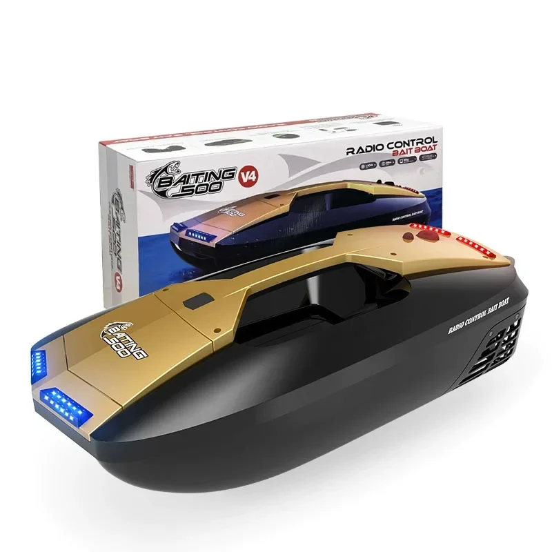 RC Fishing Boat Sonar Detection Remote Control Fishing Boat GPS Automatic Return Net Delivery Unmanned Boat Model 6