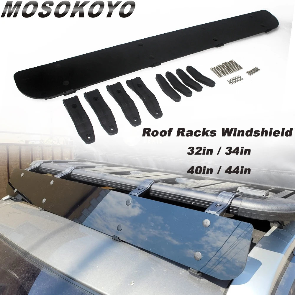Universal Windshield Fairing For Roof Racks Car Top Roof Rack Wind