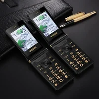 Yeemi M3-1 2G Feature Phone 2.8 Inch Big Push-Button Flip Phone Dual SIM 1800mAh FM Radio Cellphone For Old Man Russian Keyboard 1