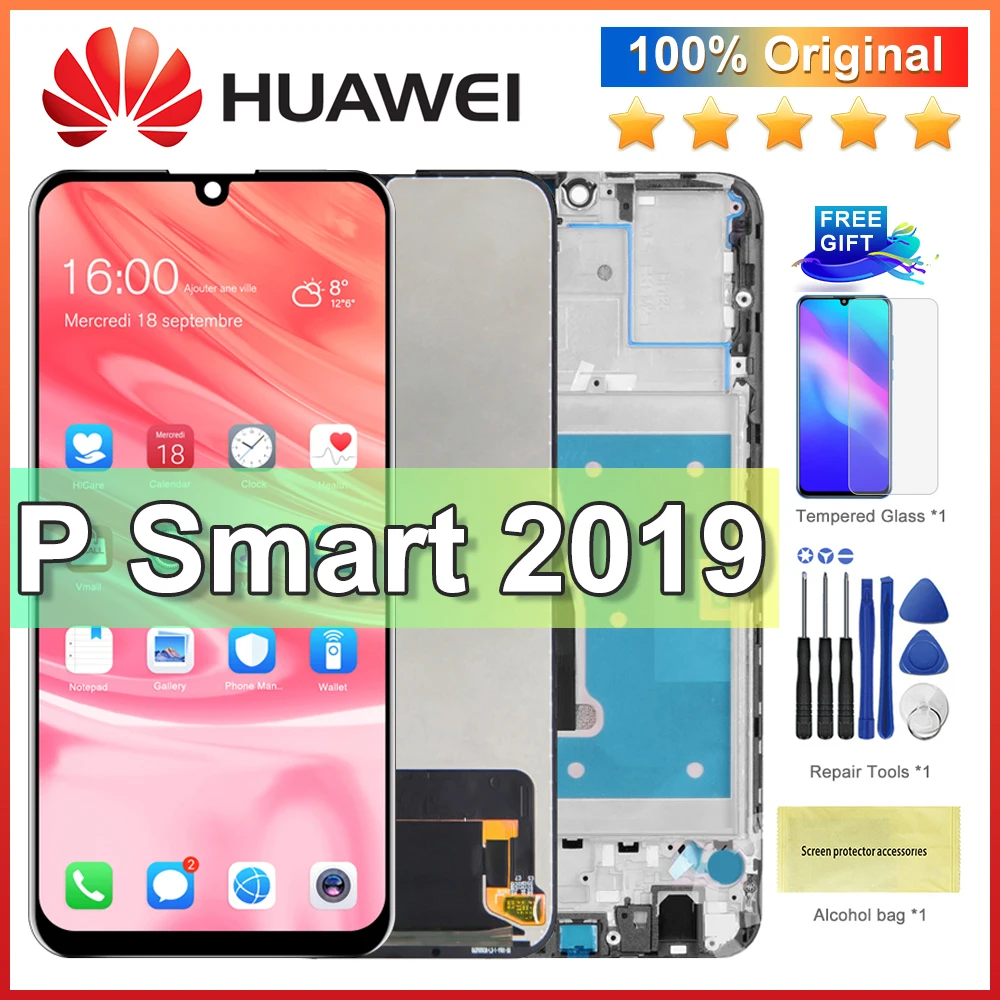 Huawei P Smart 2019 Display Reparatur Kosten 6.21 original original original huawei p smart 2019 display com moldura