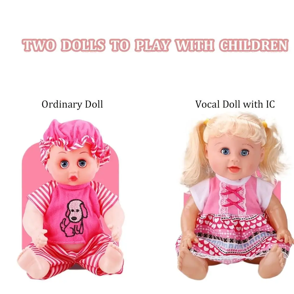 Trendy Plastic + Metal Dolls Pram Iron Support Frame Play Game Stroller Role Play Furniture Toy Little Girls Boys