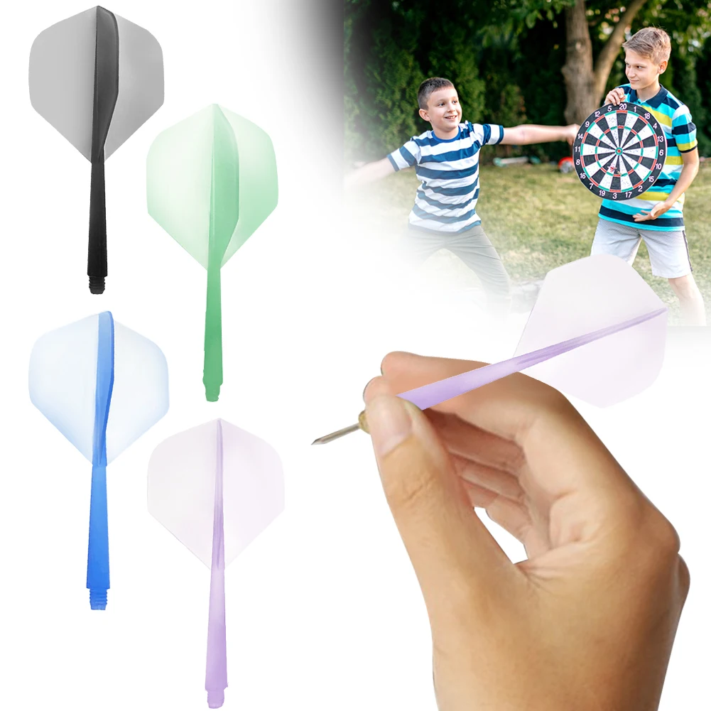 3Pcs Integrated Dart Flights and Shafts Anti-fall Professional Darts Plastic Integrated Dart Shaft and Flights Dart Accessories