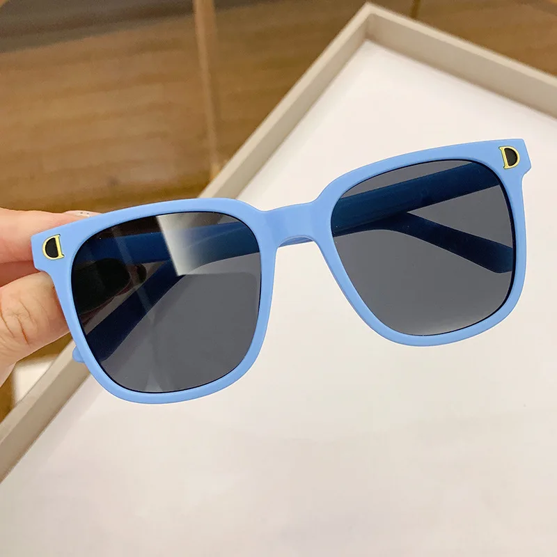 Children sunglasses 2023 fashion square kids Sunglasses boy girl Square goggles Baby travel glasses 6 colors optional_voghion.com