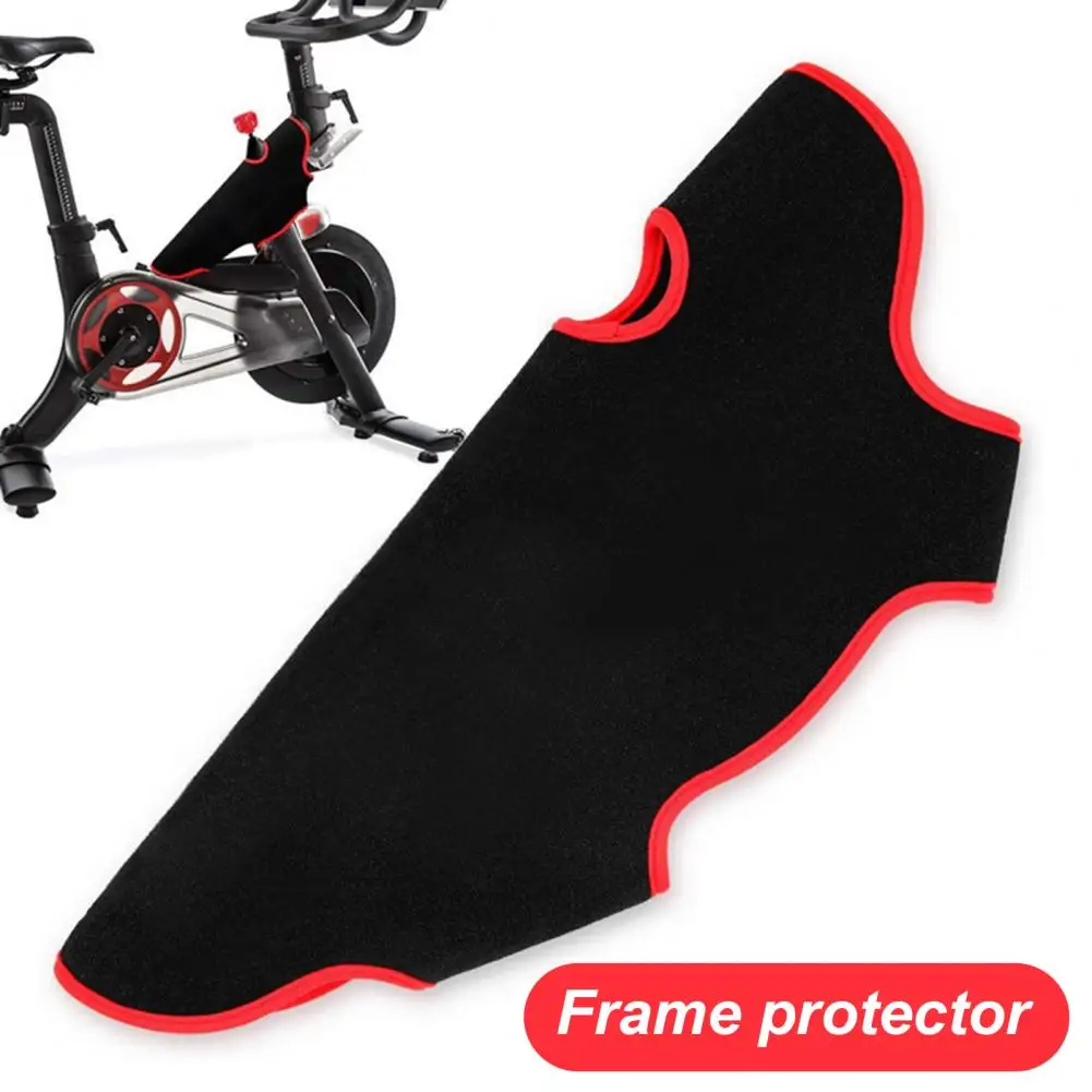 Exercise Bike Sweat Towel Water Proof Quick-Drying Polyester Easy to Remove Gym Bike Frame Wrap for Exercise Bike