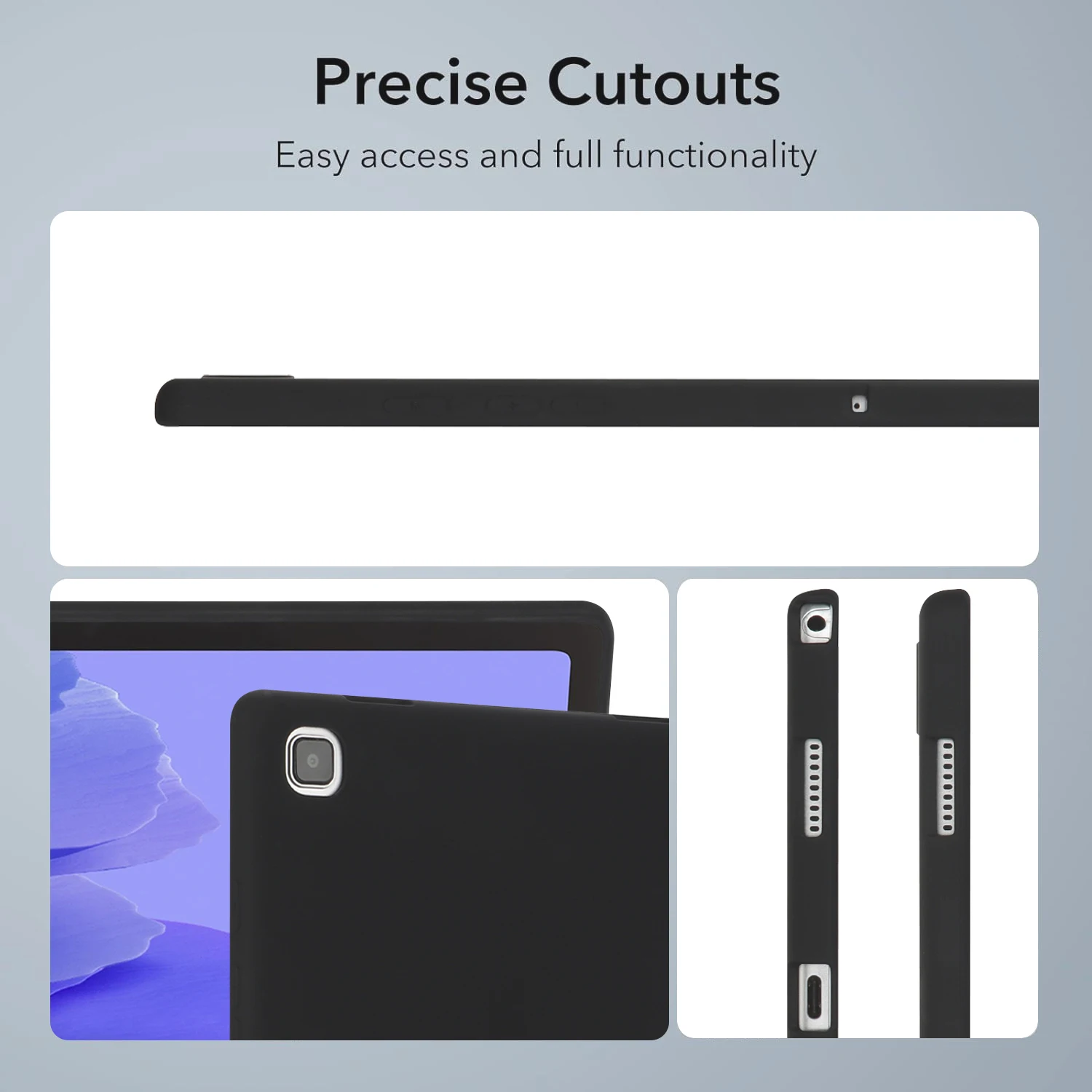 Durable Anti-Fingerprint TPU Tablet Case
