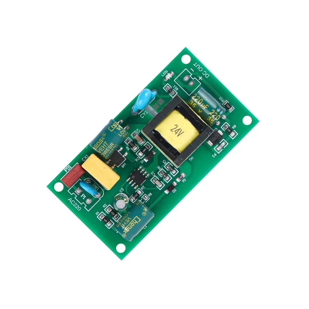 

AC-DC Switching Power Supply Circuit Bare Module AC100-265V to DC24V 1A 24W Full Power Isolation Step-Down Power Supply Board