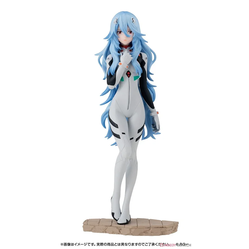 Bandai Original EVANGELION Anime Figure Ayanami Rei Shokugan Long 