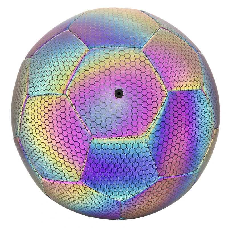 Reflective Soccer Ball Size 5 Night Glow in the Dark Football Luminous for Sports League Match Training soccer ball