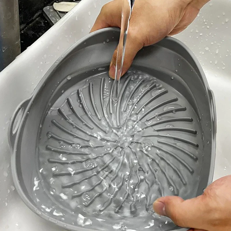 Silicone Air Fryer Mat High Temperature Resistant Baking Tray