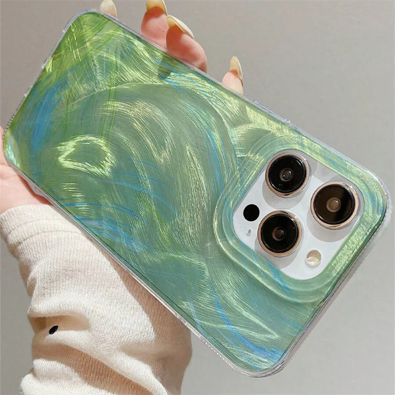 Blue Starry Sky Glitter Gradient Phone Case Cover