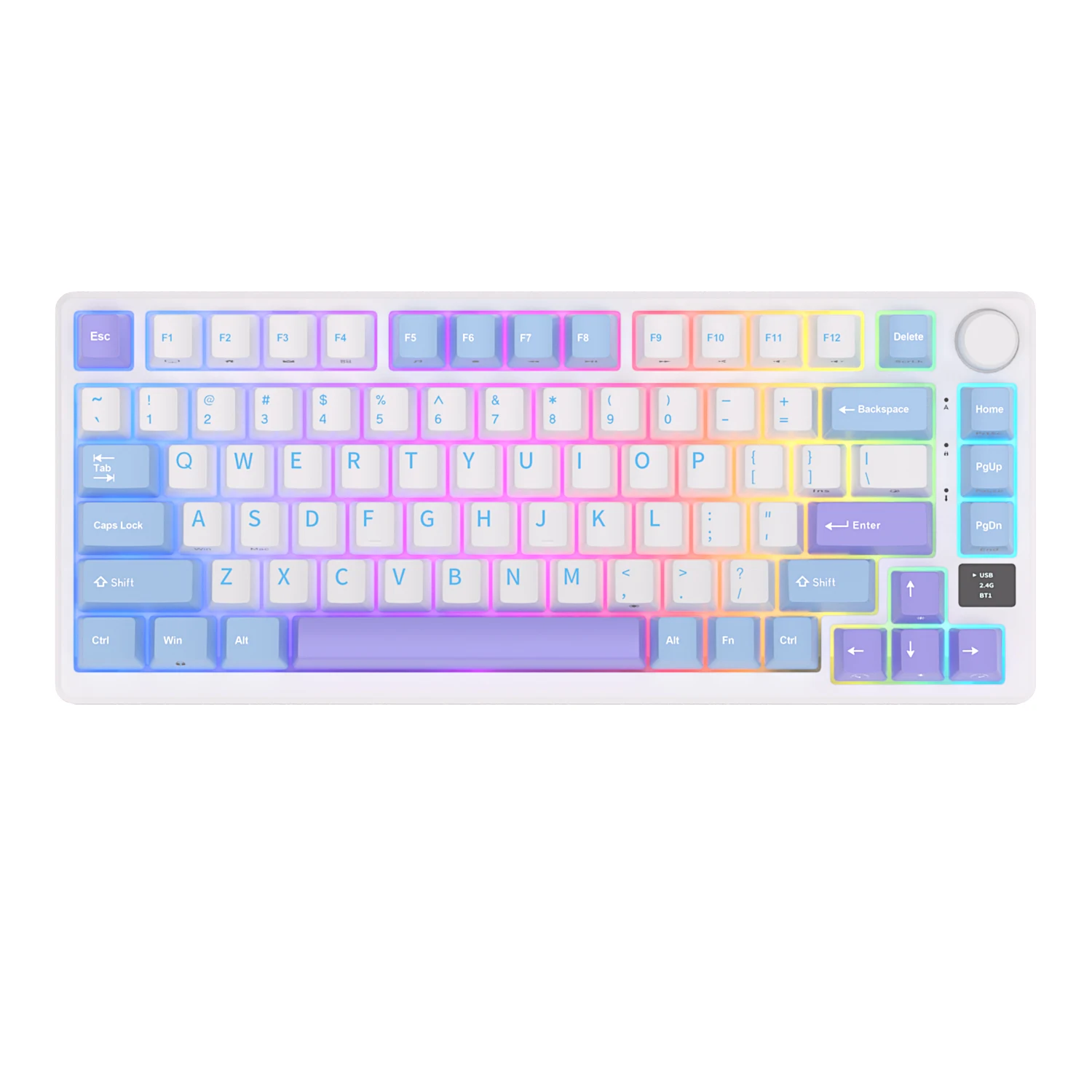 RK M70 メカニカルキーボード 本体 Amazon.com: RK ROYAL KLUDGE M70 Wireless Mechanical Keyboard