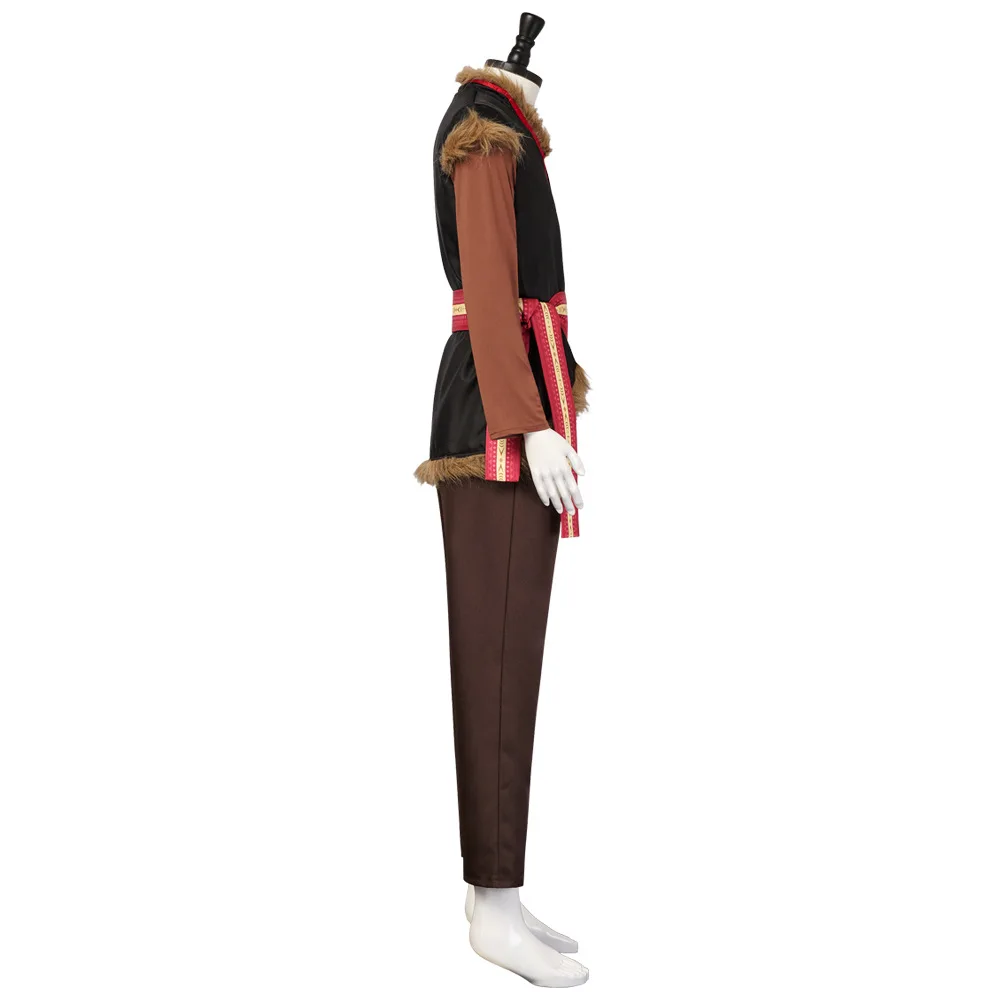 Disney Frozen Kristoff Cosplay Costume for Men (Unofficial)