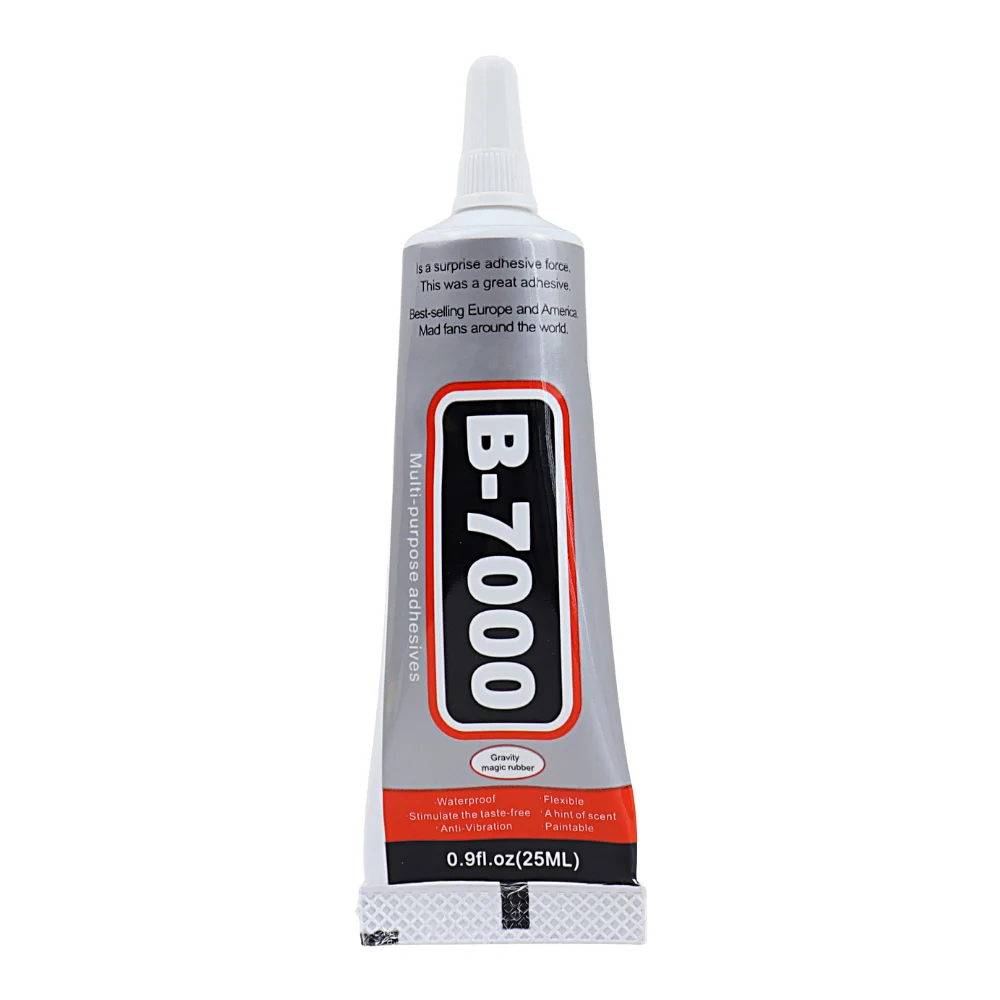 15ML 25ML 50ML 110ML B7000 Clear Contact Phone Repair Adhesive Universal Glass Plastic DIY Glue B-7000 With Precision Applicator 4