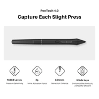 Huion Kamvas 13 Gen 3 Drawing Display 13.3" Art Tablet+Anti-sparkle Canvas Glass, 99% sRGB, PenTech 4.0 16384 Pen Pressure - Image 3