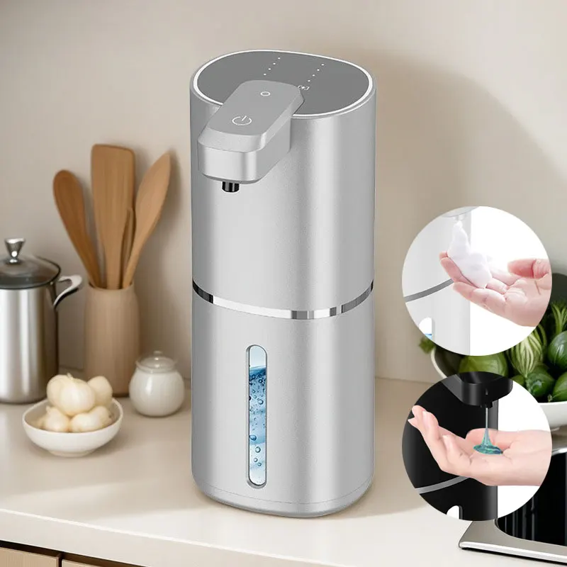 380ml Intelligent induction foam mobile phone automatic soap dispenser electric hand sanitizer wall mounted bathroom accessories