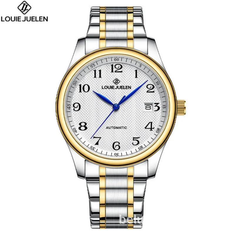 Dropshipping Mechanical Watch Men Automatic Mens Watches Waterproof Reloj Hombre Stainless Steel Male Clock Деловые мужские часы