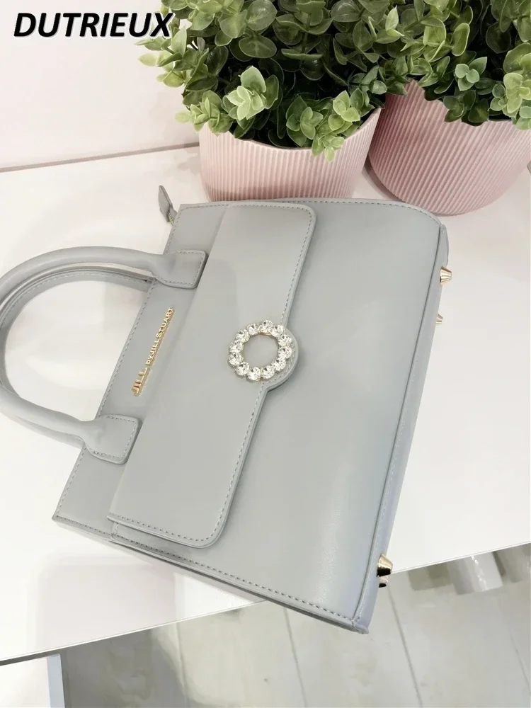2023 New Women's Bags Diamond Shoulder Handbags for Ladies All-Matching Crossbody Bag Japanese Style Make Up Bag Female