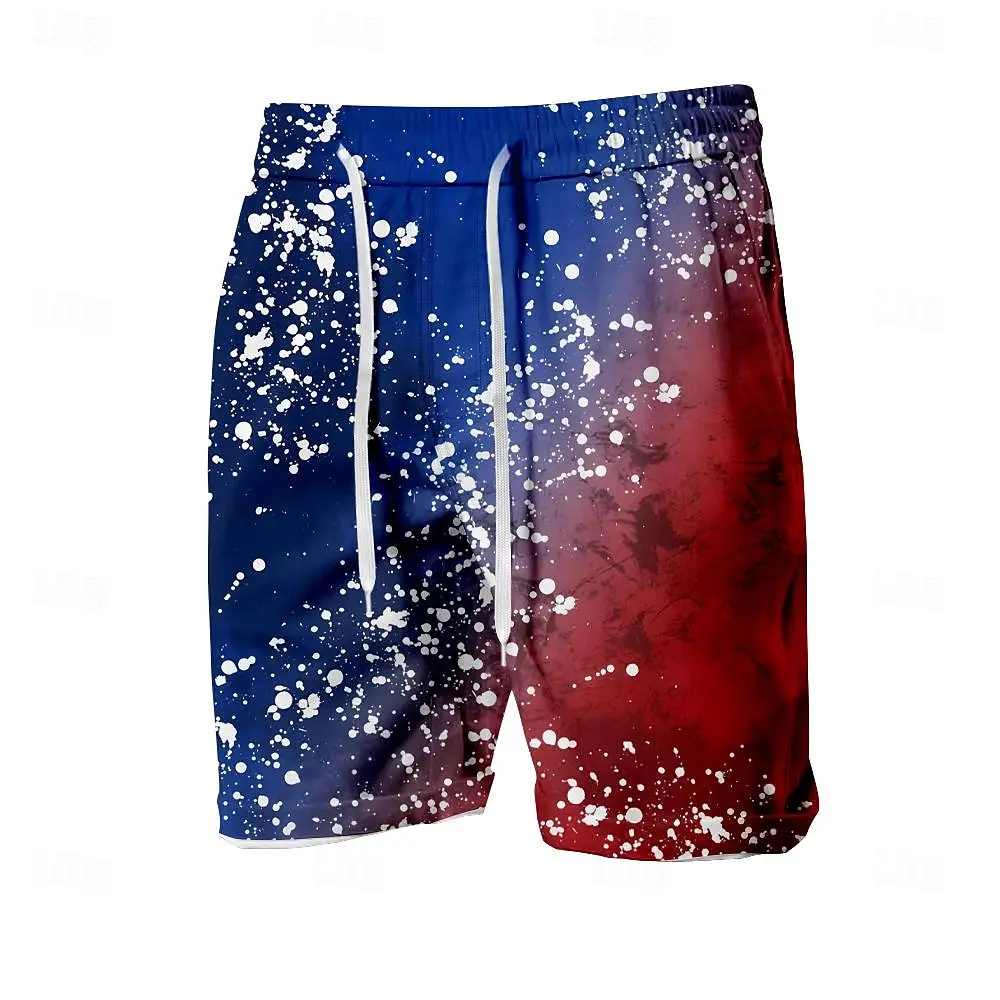 Hawaii 3D Print Holiday Beach Briefs Men's Designer Board Man Swimsuit Shorts Men Summer Big Size Swimwear Loose Fitness Sports 6
