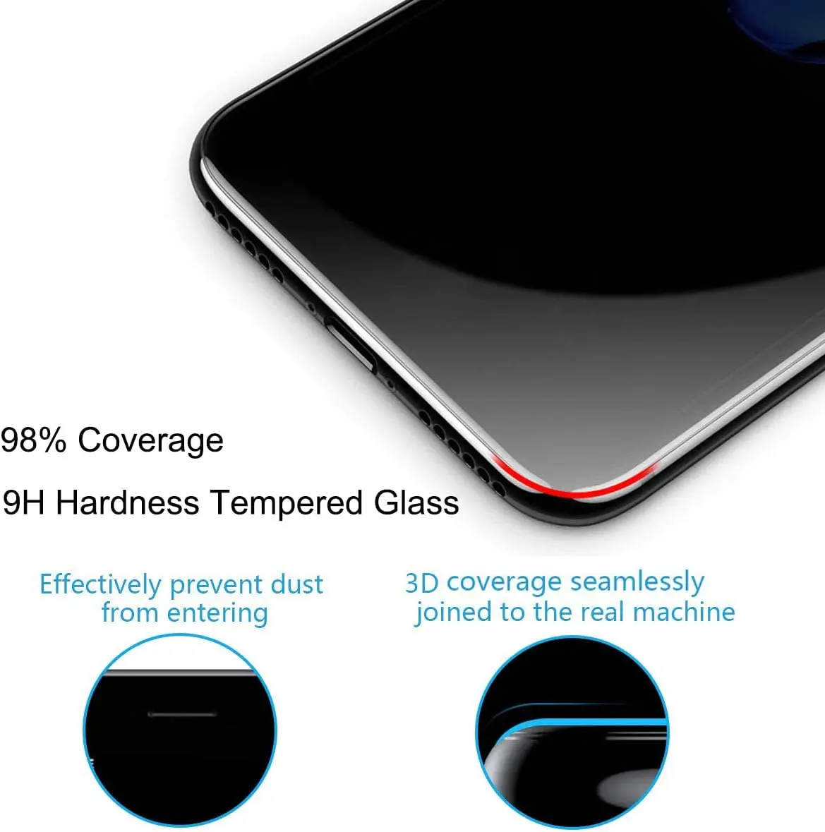 3D Curved Anti-Spy Privacy Screen Protector - Enhanced Privacy and Protection