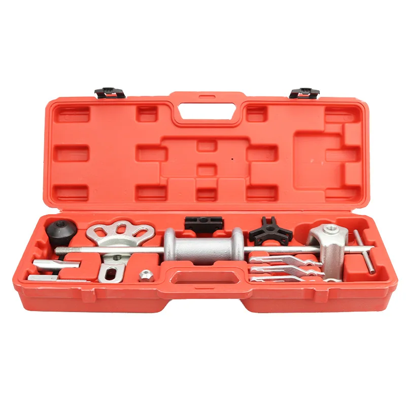 2/3 Jaw Internal/External Slide Hammer Puller Set Rear Wheel Axle Hub Dent Shaft Puller Tool Front Wheel Hub Bearing Remover Kit