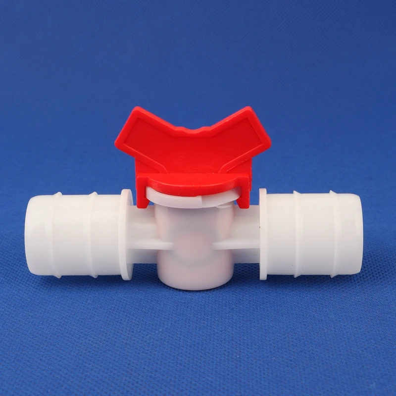 20 Vannes à Boisseau Sphérique 6mm - Pour Système D'irrigation, Aquarium, Jardin - Étanche, Résistante Haute Température (-40°C à 110°C)
