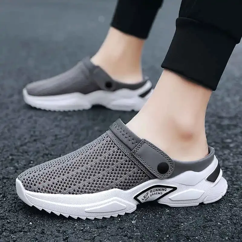 Size 3.5 Men Beach Flip Flops Rubber Clogs Mens Sandals Tennis