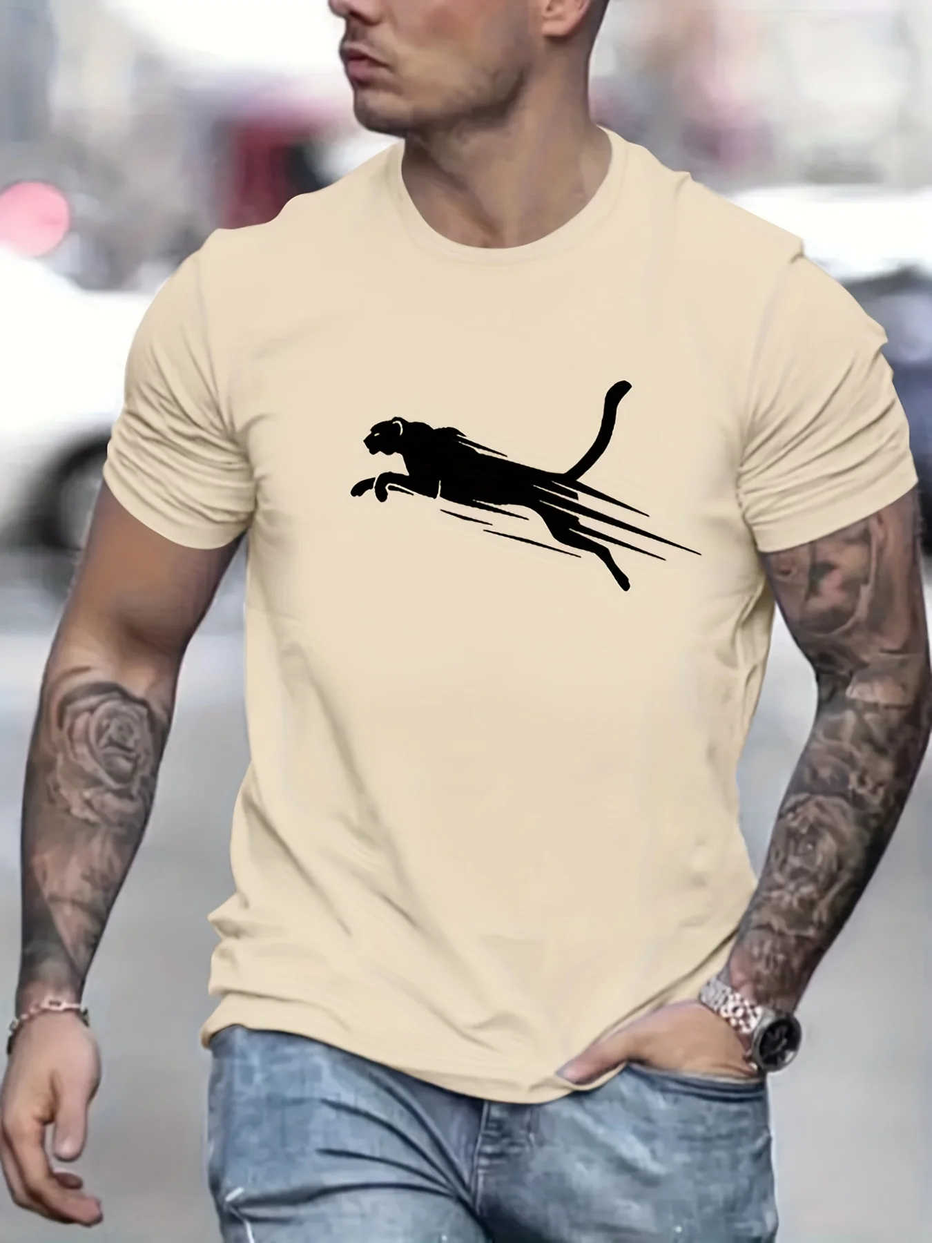 Men's Printed T-shirt Image 9