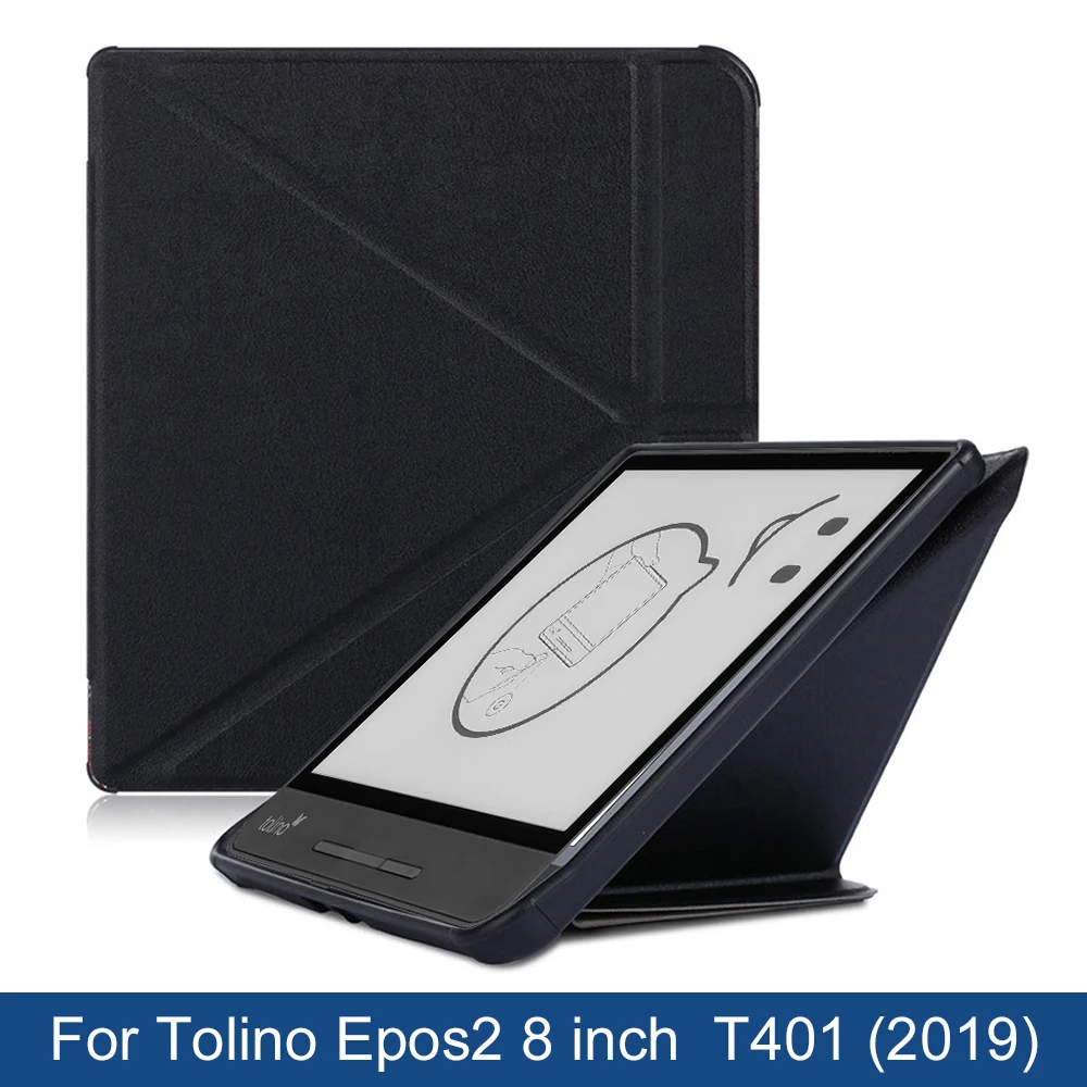 Premium 8-Inch E-Book Protective Folding Case Cover