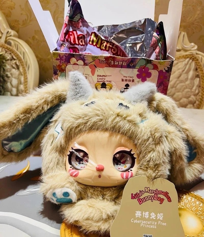 本物のベビー 3 Liila'S マシュマロバニーバッグブラインドボックス