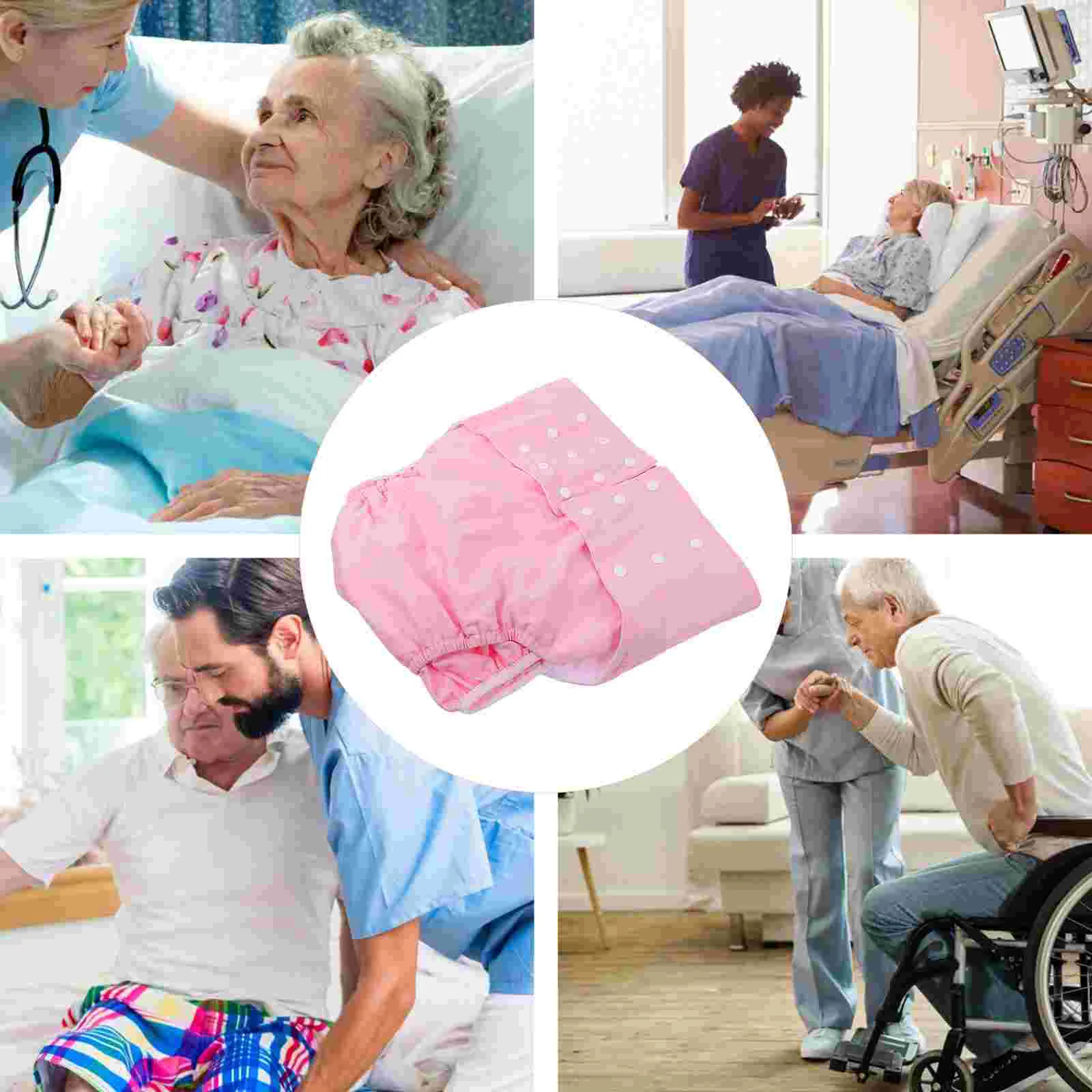 Adult Cloth Diapers Geriátrica Lover for The Elderly Men Supple Incontinence Pants and Women Ecological Absorbent Melton Xl 5