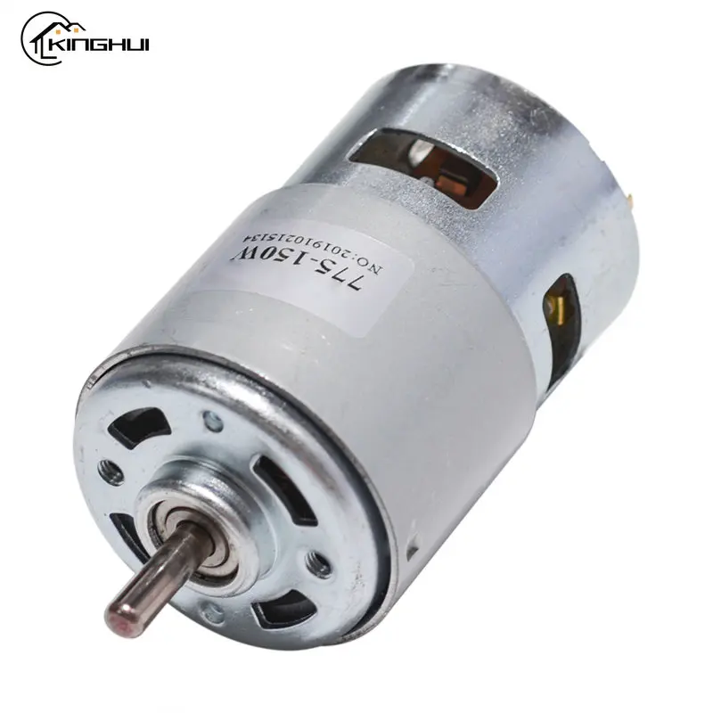 Motor dc 12v24v 80w 150w 288w Duplo Rolamento de Esferas Motor do Eixo 12000rpm dc Grande Torque de Alta Potência Baixo Motor de Ruído 775