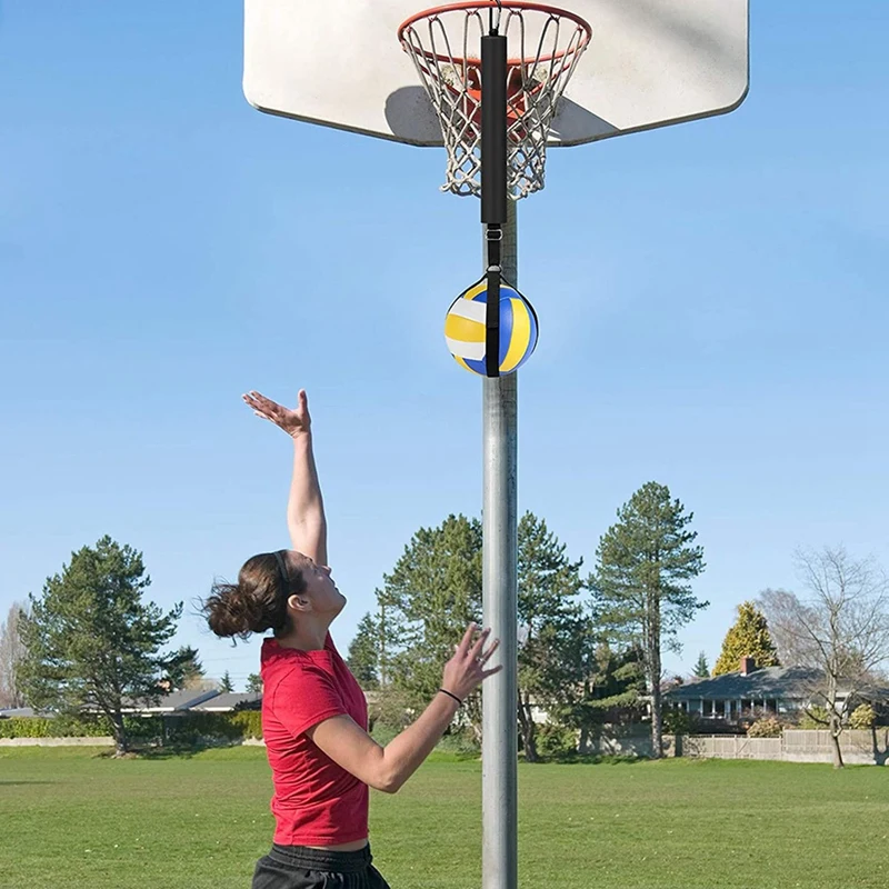 4X Volleyball Spike Trainer Volleyball Spike Training System Equipment Training Improves Serving
