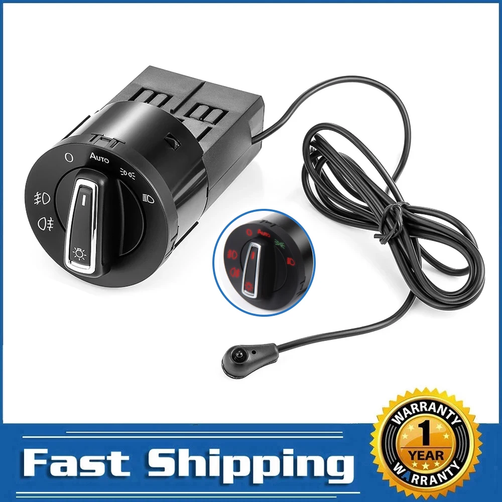 Interruttore Automatico Fari Auto - Sensore Luce Per MK4 E B5 - Foto 5