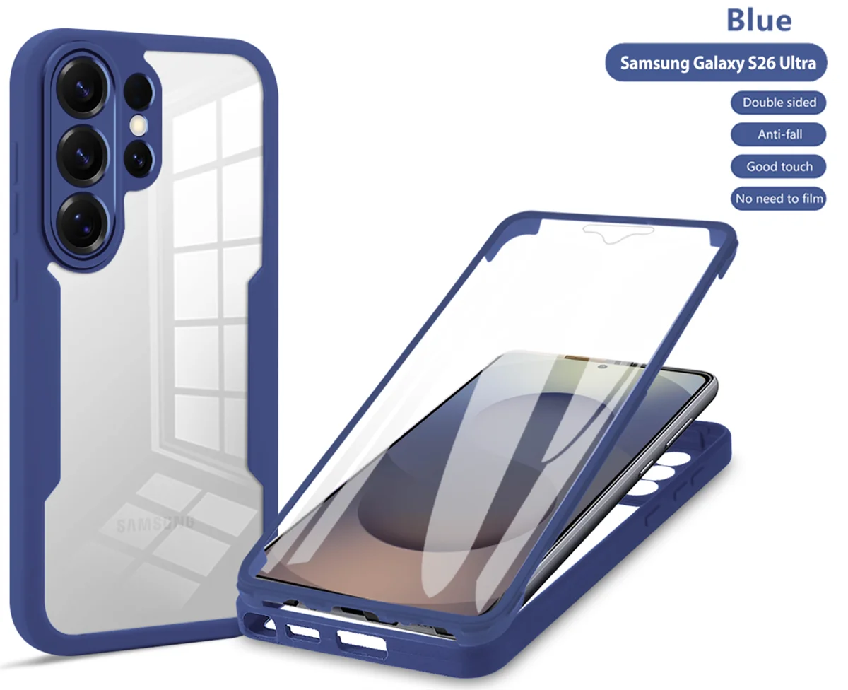 Crystal Clear 360° Protective Phone Case - Impact Resistant & Anti-Shock Design