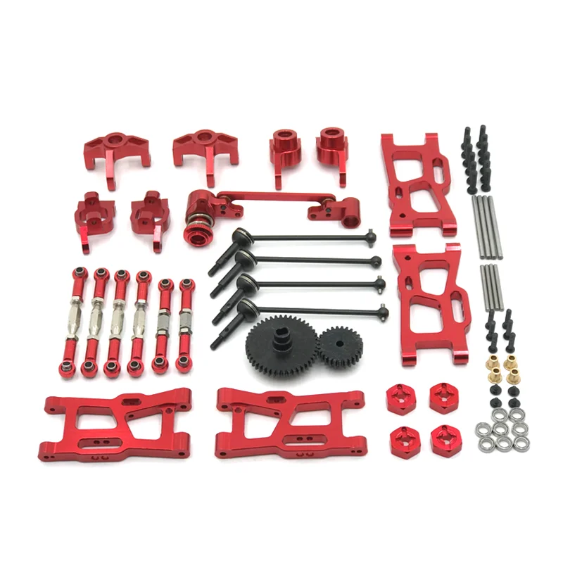 

Metal Upgrade PO Accessories RC Retrofit Kit for WLtoys 144002 144001 124016 124017 124018 124019