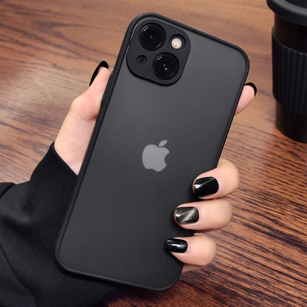 ตัวเลือกสินค้า เคสกันกระแทก PC Matte สำหรับ iPhone 17/16/15/14/13/12/11 Pro Max