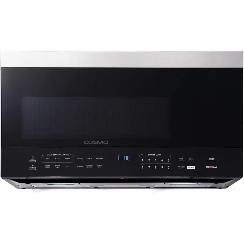 COSMO COS-3016ORM1SS 30 in Over the Range Microwave Oven with 1.6 cu. ft. Capacity