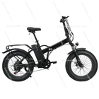 Bicicleta Elétrica Dobrável de 20 Polegadas com Pneus Largos, Preço de Fábrica, Bicicleta Elétrica para Montanha, Neve e Off-Road com Assistência de Pedal