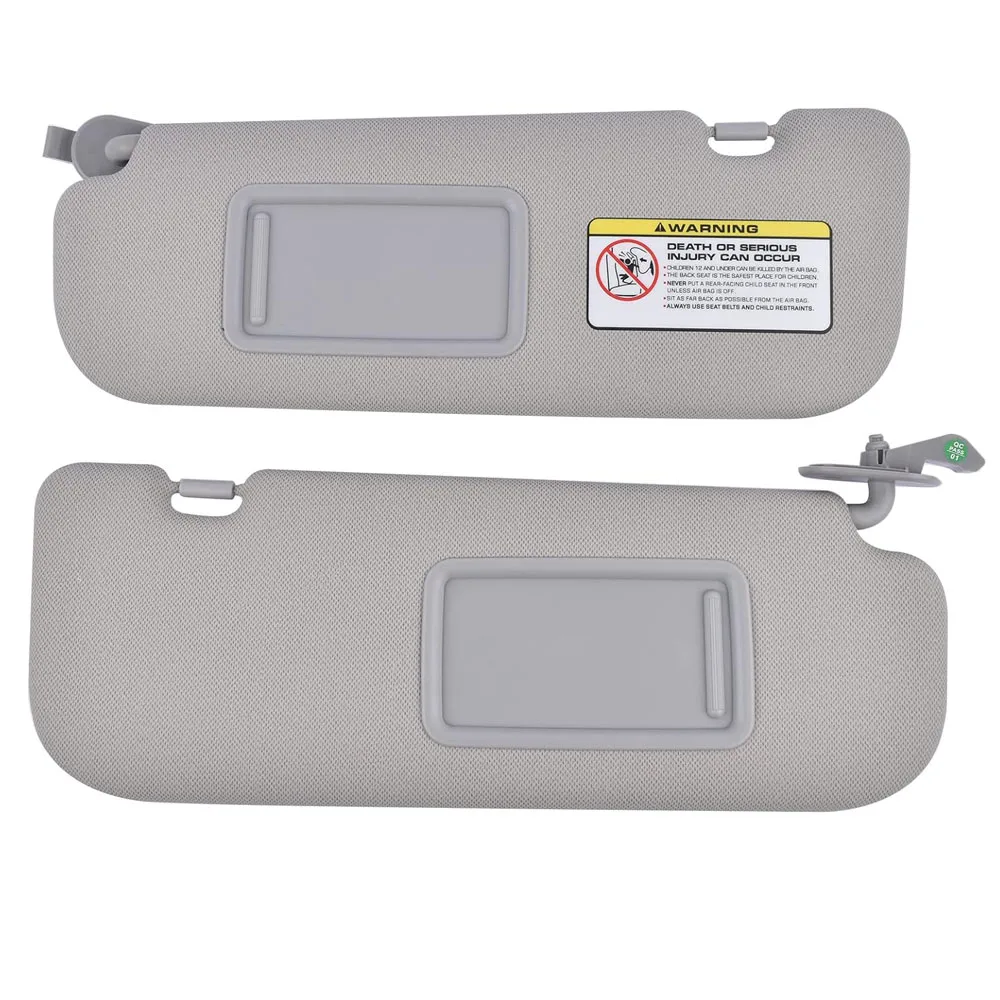 Sun Visor Makeup Mirror Left Grey Driver Side Side Compatible for Hyundai Elantra MD 2011-2016 Replacement  852103X000