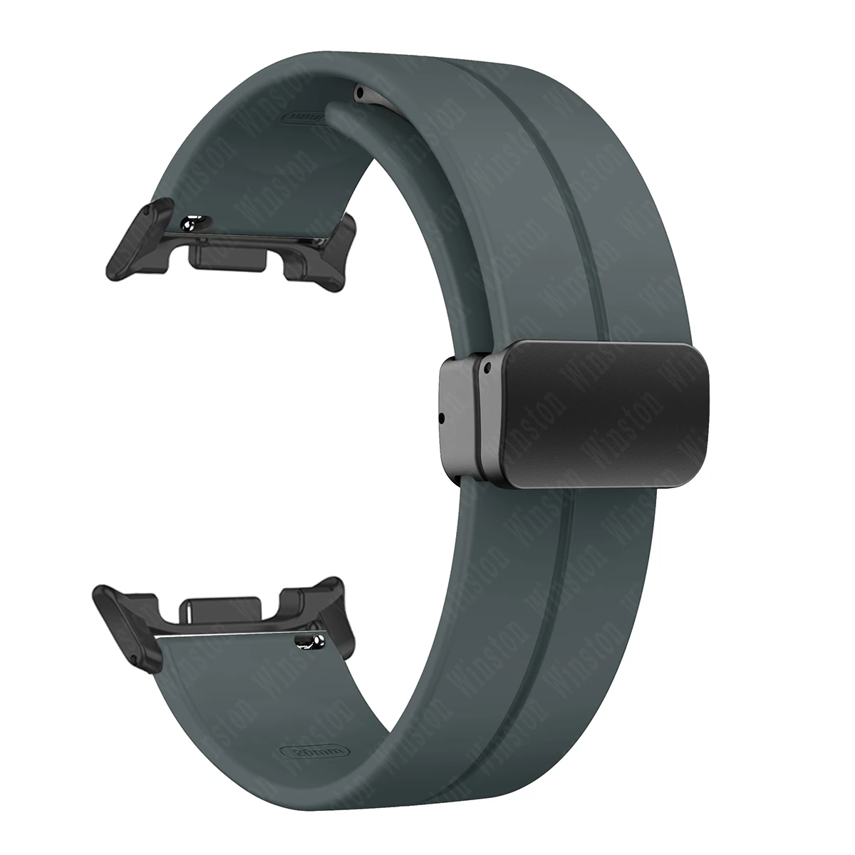 Magnetic Buckle Silicone Watch Band - Universal Fit