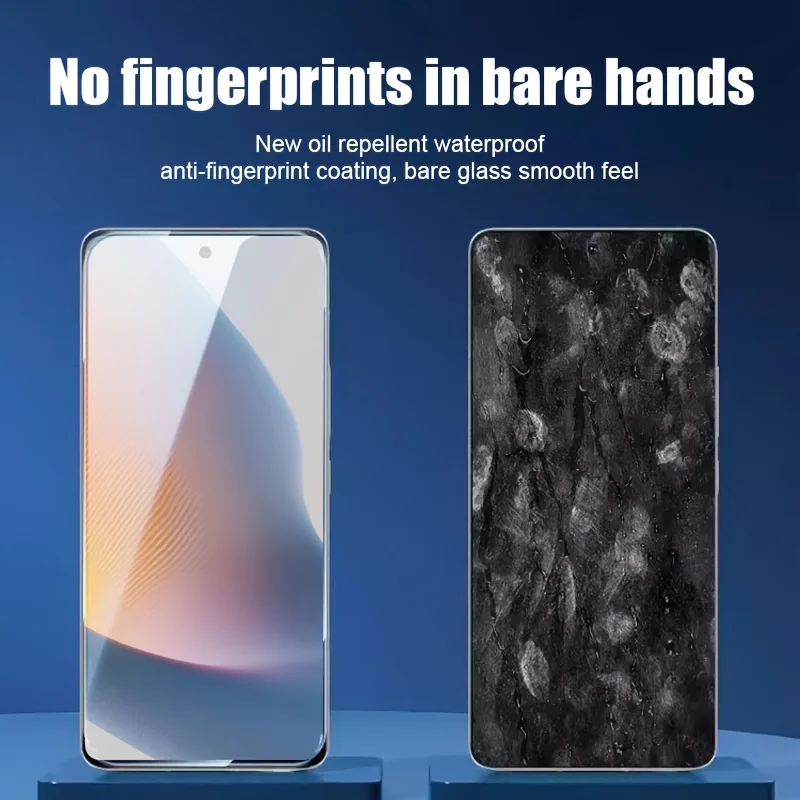 Premium Curved Tempered Glass Screen Protector - Easy Install, 1-4 Pack