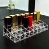 24 Lattices Acrylic Lipstick Organizer Lip Gloss Container Plastic Nail Polish Storage Box Makeup Holder Cosmetics Display Rack 4