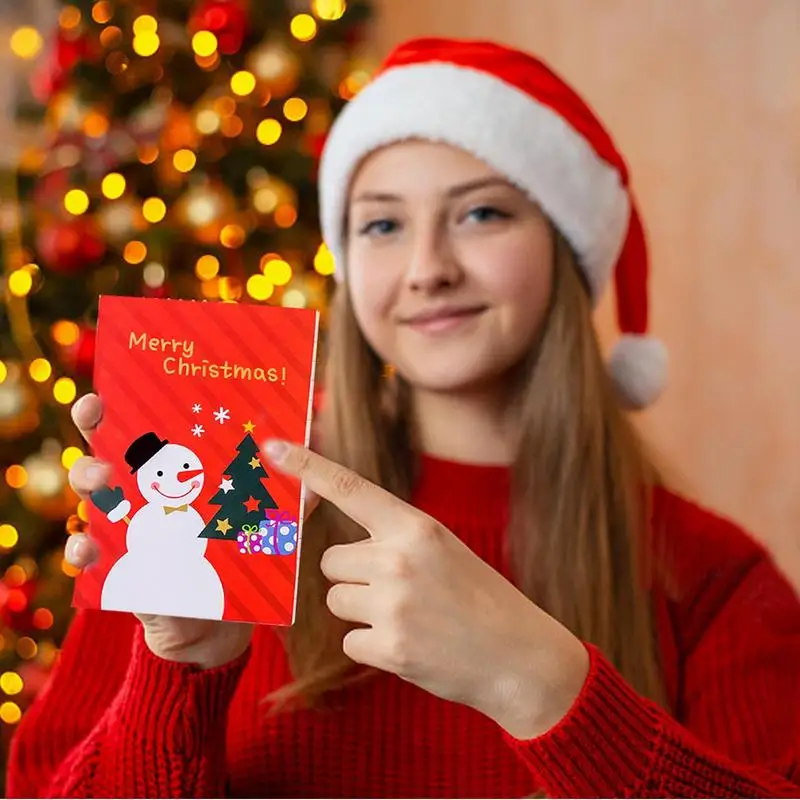 10pcs Mini Christmas Planner For Holiday Shopping List Gift Planner Online Order And Greeting Card Address