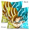 Japanese Anime Dragon Ball Serie Pillow Covers Cartoon Sofa Decorative Home Double-sided Printing Short Plush Cute Cushion Cover 4