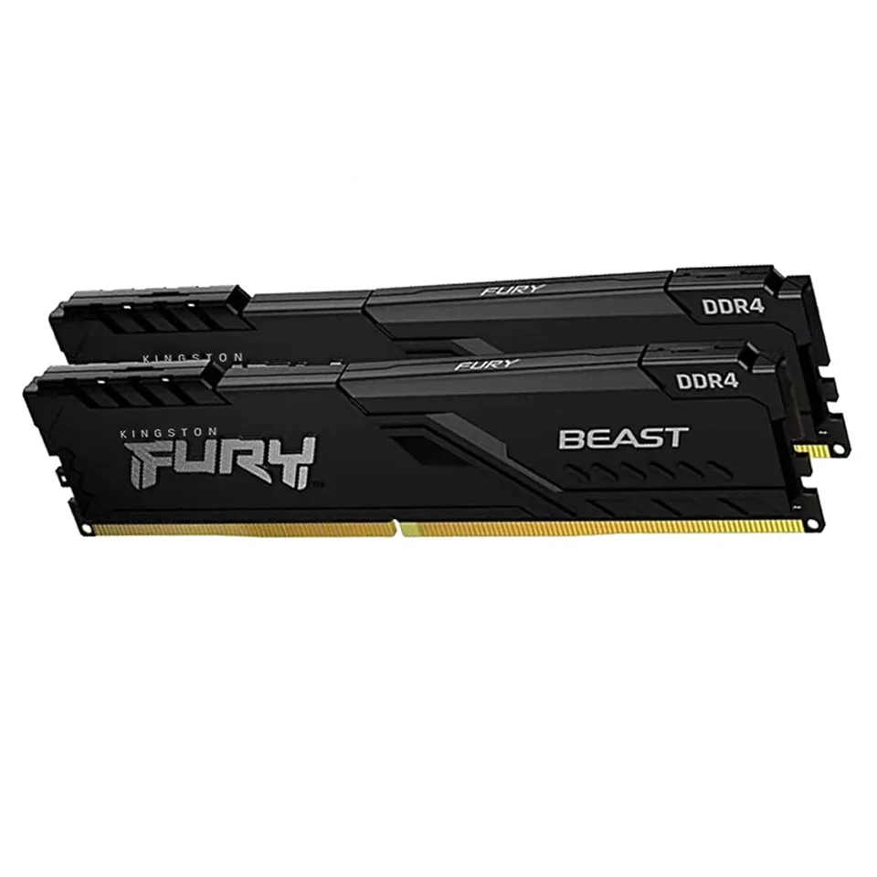Kingston FURY DDR4 2666MHz 16GB ×4=64GB Kingston FURY Beast 64GB (4x16GB) 3200MT/s DDR4 CL16 Desktop