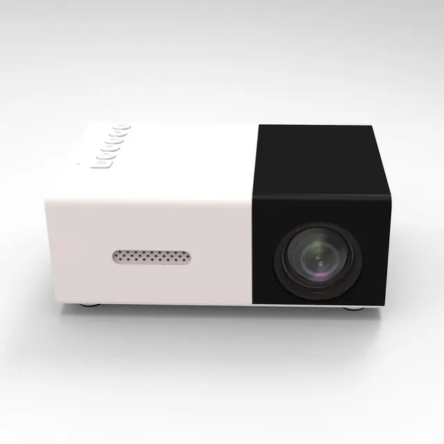YG300 Pro LED Mini Projector Supports 1080P USB Audio Portable Home Media Video