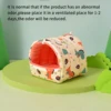 1pc-Hamster Nest Hamster Winter Supplies Cute Pet Bird's Nest with Velvet and Warm Cotton Nest Little Pet Parrot's Nest 3
