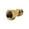 Brass High Pressure Washer Swivel Joint Connector Hose Fitting M22 14mm Thread 360 Degree Rotation Hose Sprayer Connector 2