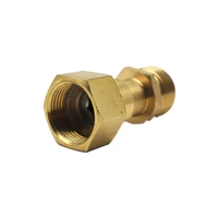 Brass High Pressure Washer Swivel Joint Connector Hose Fitting M22 14mm Thread 360 Degree Rotation Hose Sprayer Connector 2